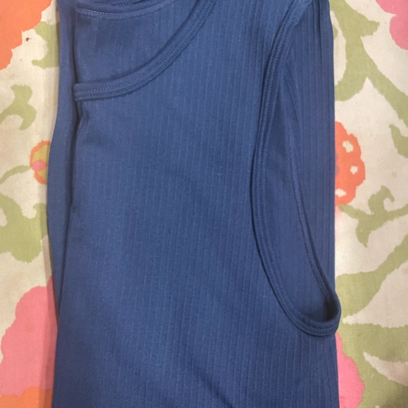 Zyia Navy Parallel Tank Size S - Picture 2 of 2